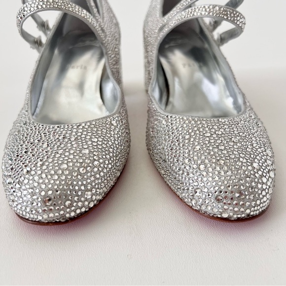 CHRISTIAN LOUBOUTIN | Miss Jane Strass Crystal Embellished Bridal Wedding Pump - Picture 4 of 16